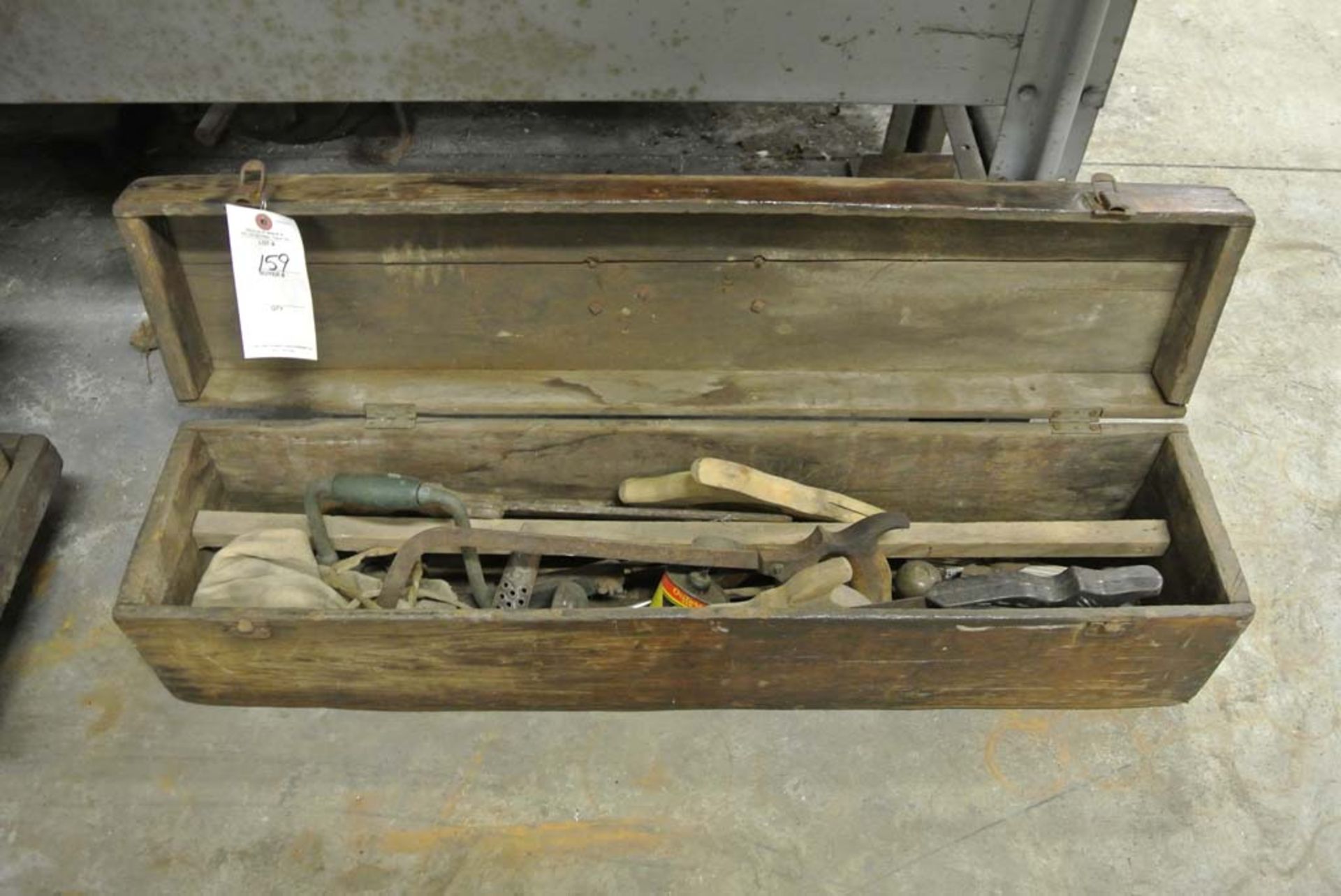 (S)~ Tool Chest w/ Assorted Vintage Tools