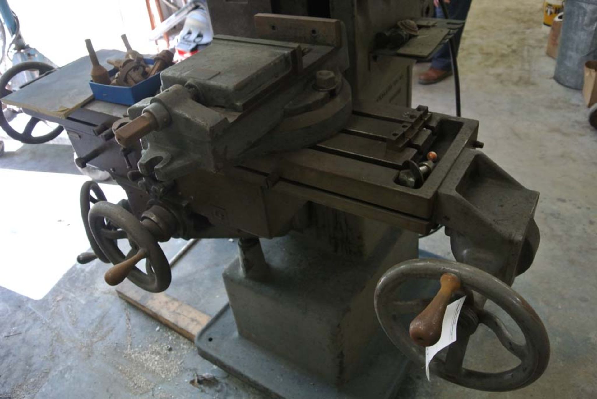 (S)~Van Norman No.12 Vertical/Horizontal Milling Machine ~ 12"x50" Table ~ 20A ~ 125/250 V ~ 3 Phase - Image 4 of 7