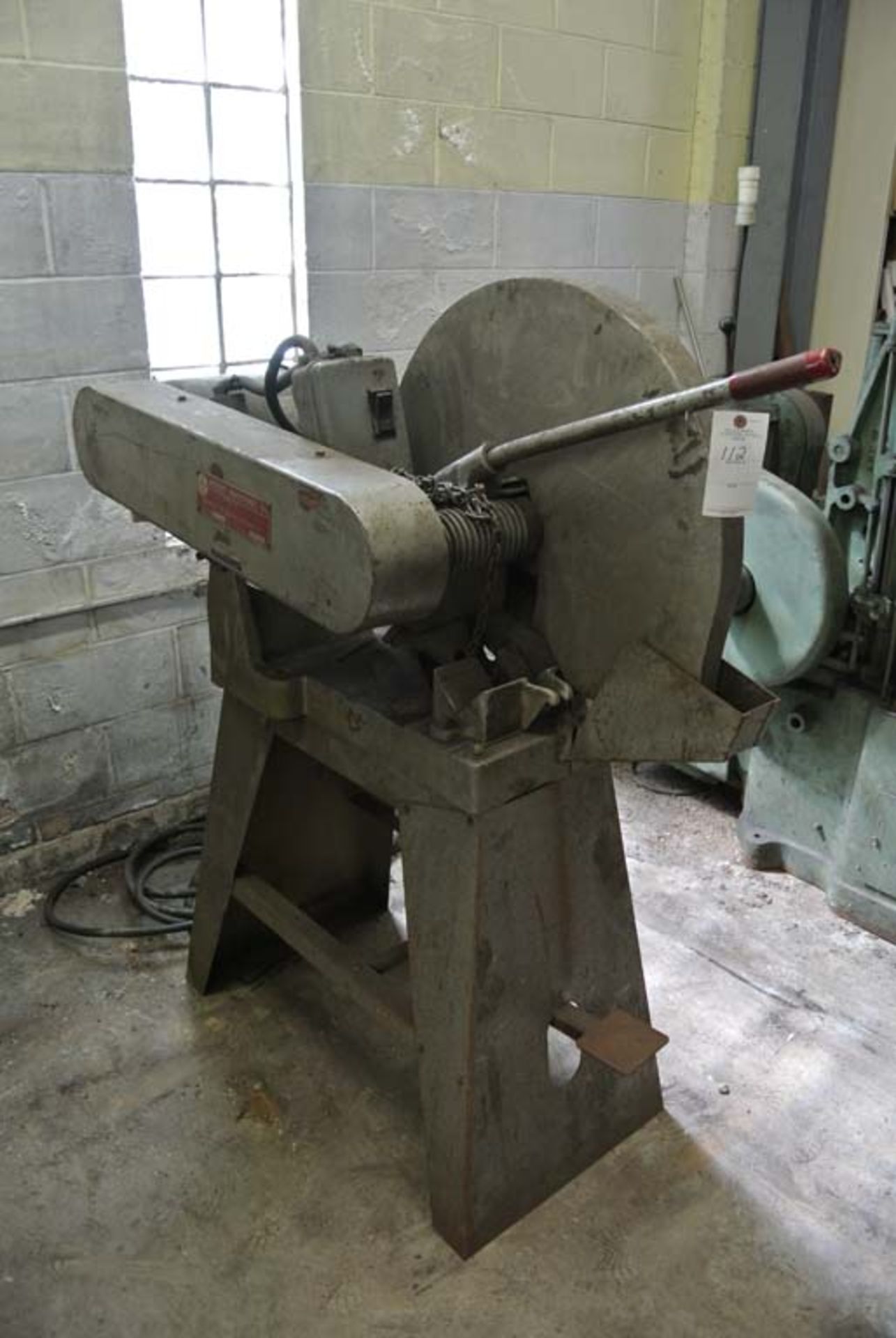 (S)~ Everett Industries Model 20-22 Dry Abrasive Cut-Off Saw ~ 30A ~ 250V ~ 3 Phase