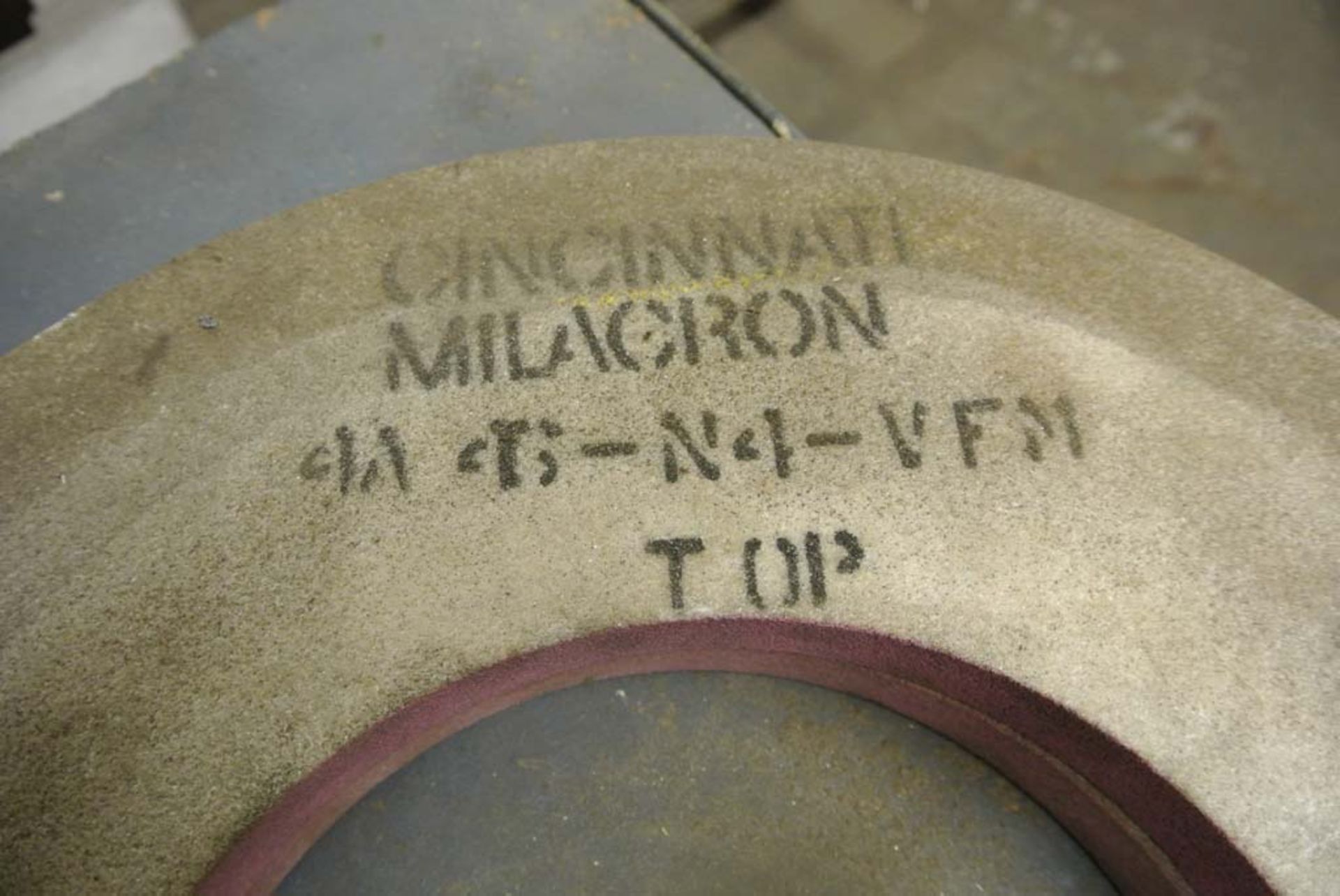 (S)~ (Lot of 2) Cincinnati Milacron 4A Grinding Wheel - Image 2 of 3