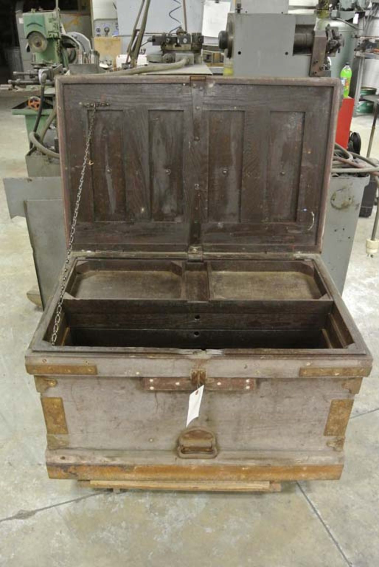 (S)~ Antique Tool Chest w/ Dividers ~ No Tools