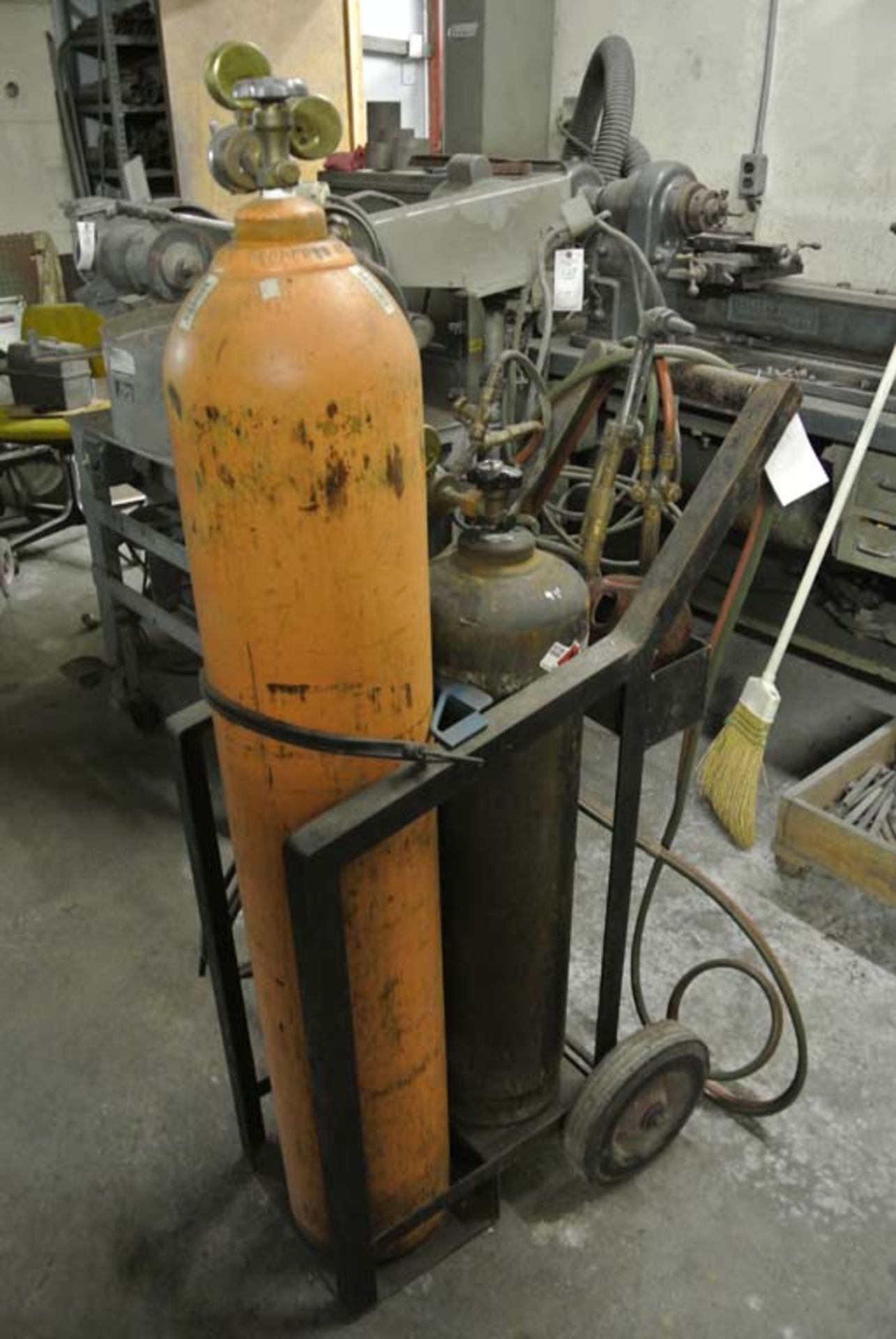 (S)~ Acetylene Cutting Unit w/ Cart & Torches