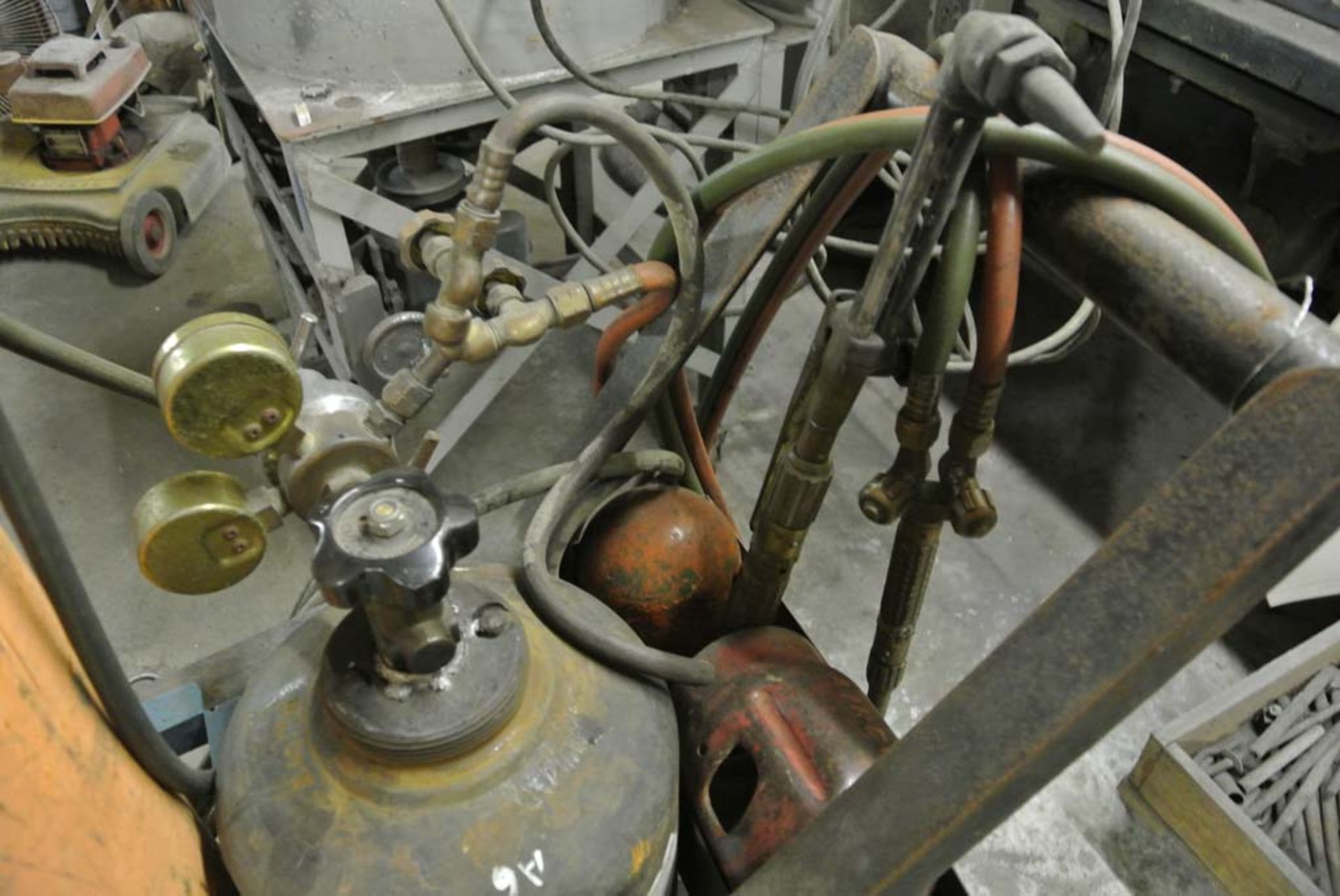 (S)~ Acetylene Cutting Unit w/ Cart & Torches - Image 2 of 6