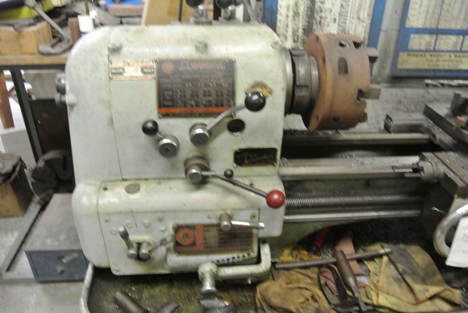 (S)~ Clausing Colchester Engine Lathe ~ 13 x 36 ~ 20 A ~ 250 V ~ 3 Phase - Image 2 of 7