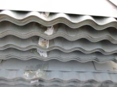 100NO 8FT X 0.83METRE WIDE CORRUGATED GALVANISED ROOFING SHEETS