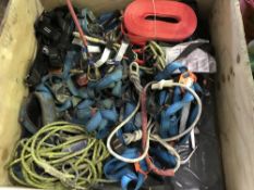 STILLAGE OF SAFETY EQUIPMENT, UNTESTED