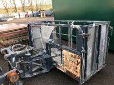 MERLO PTE30 TELEHANDLER MOUNTED BASKET CAGE WITH HYDRAULIC OFFSET