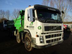 VOLVO FM 8X4 STEEL BODIED TIPPER,