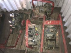 4NO WACKER NEUSON/WACKER TRENCH COMPACTORS,