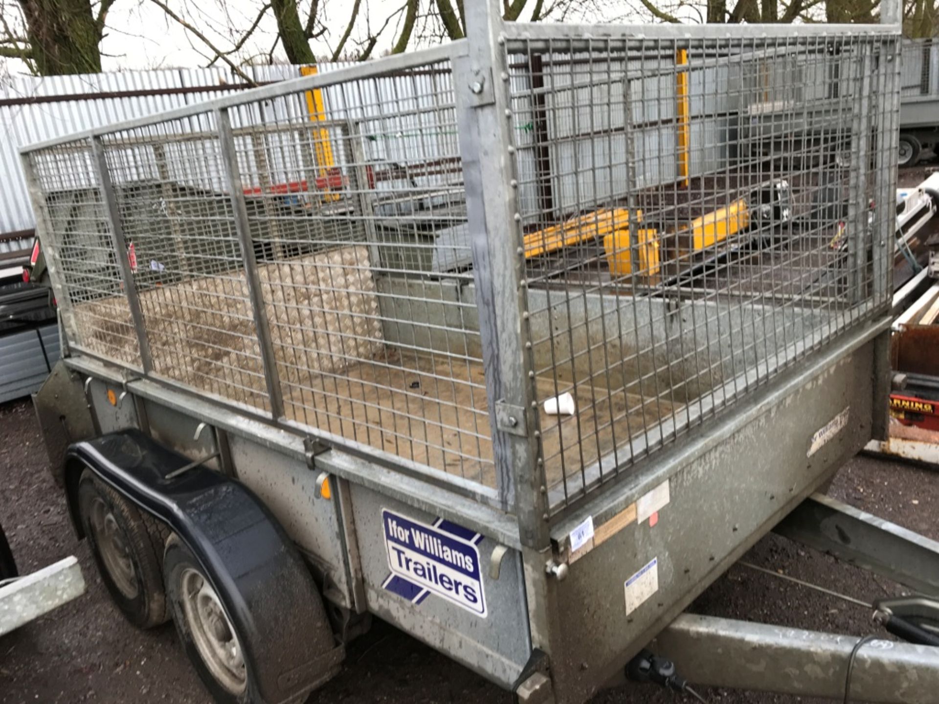 IFOR WILLIAMS GD85G TRAILER WITH MESH SIDES - Image 6 of 6