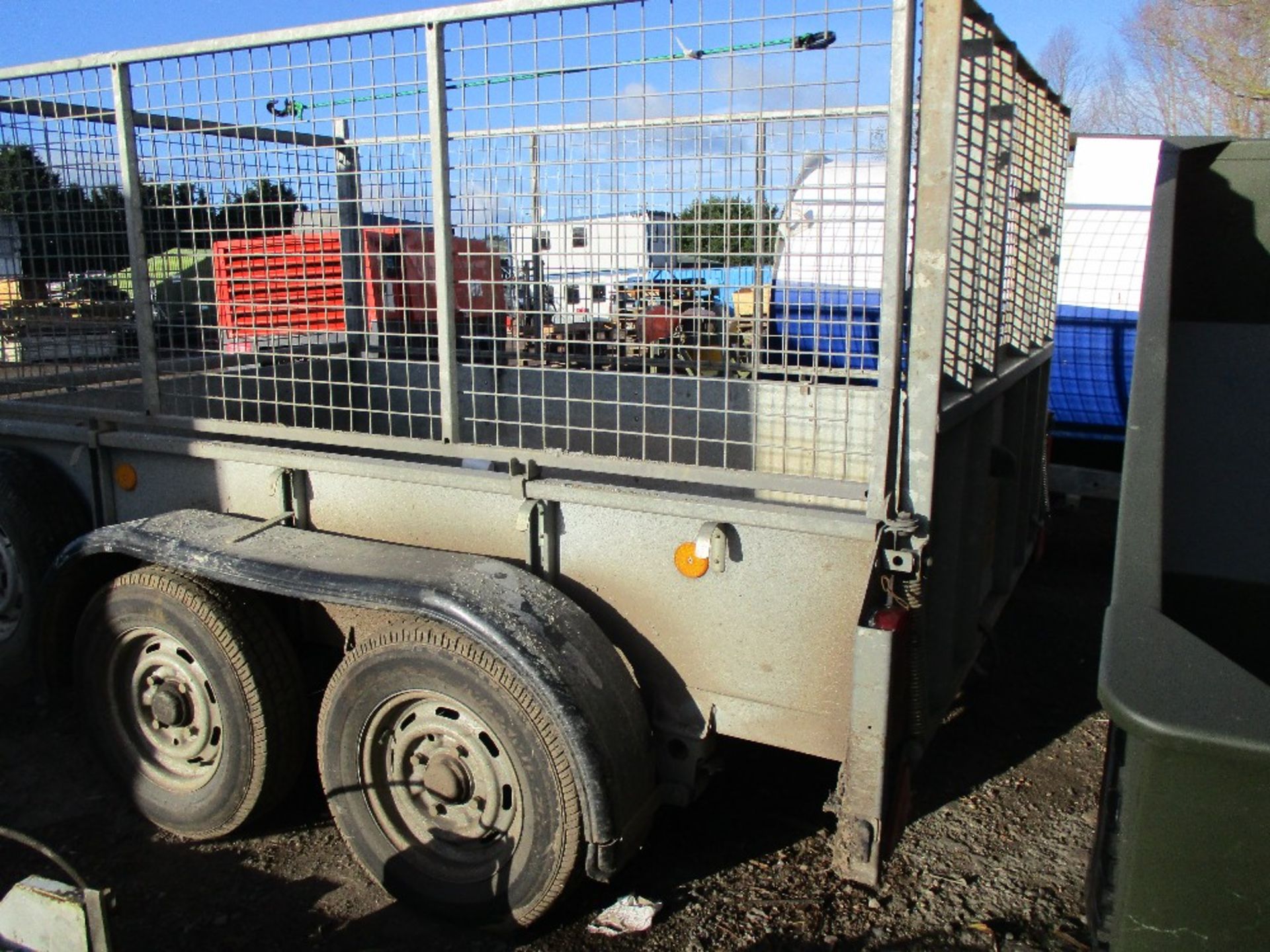 IFOR WILLIAMS GD85G TRAILER WITH MESH SIDES - Image 3 of 6