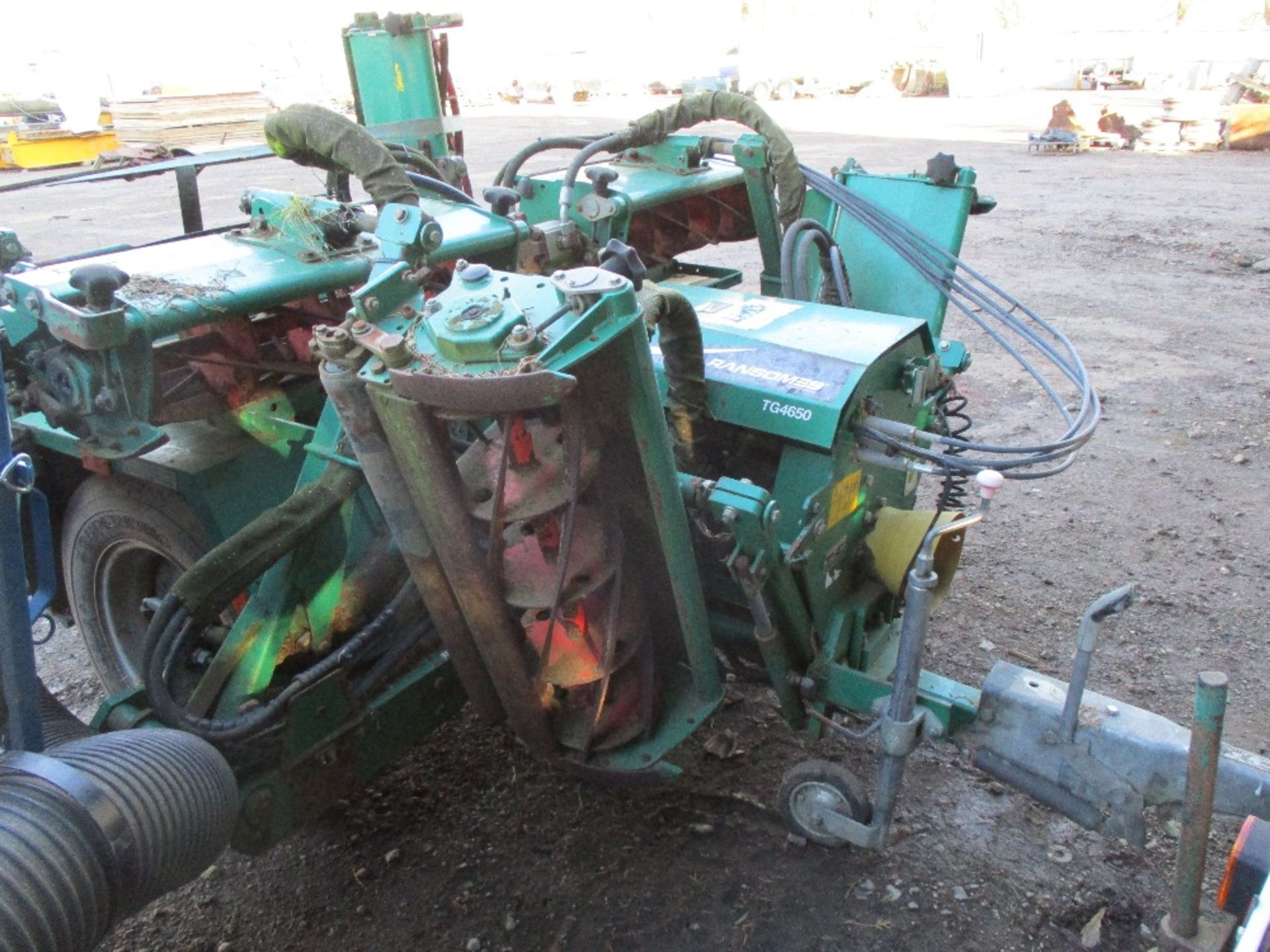 Set of Ransomes PTO driven gang mowers - Image 3 of 3