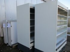 2NO DISPLAY SHOP FRIDGES, PLUS 2 X DISPLAY CABINETS