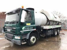 DAF CF75.310 6 x 2 JetVac Combination tanker Unit...EY63 FNF