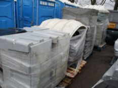 4X PALLETS OF TOILET TANKS AND PARTS