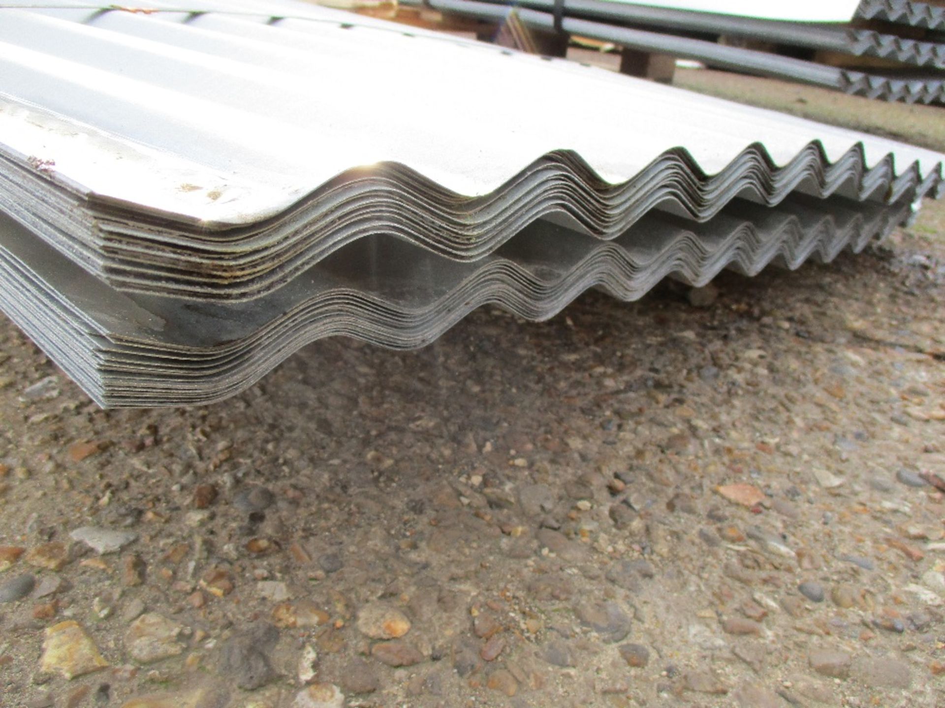 50NO CORRUGATED ROOF SHEETS, GALVANISED, 12FT LENGTH - Image 2 of 2