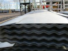 100NO 10FT X 0.8METRE WIDE CORRUGATED GALVANISED ROOFING SHEETS