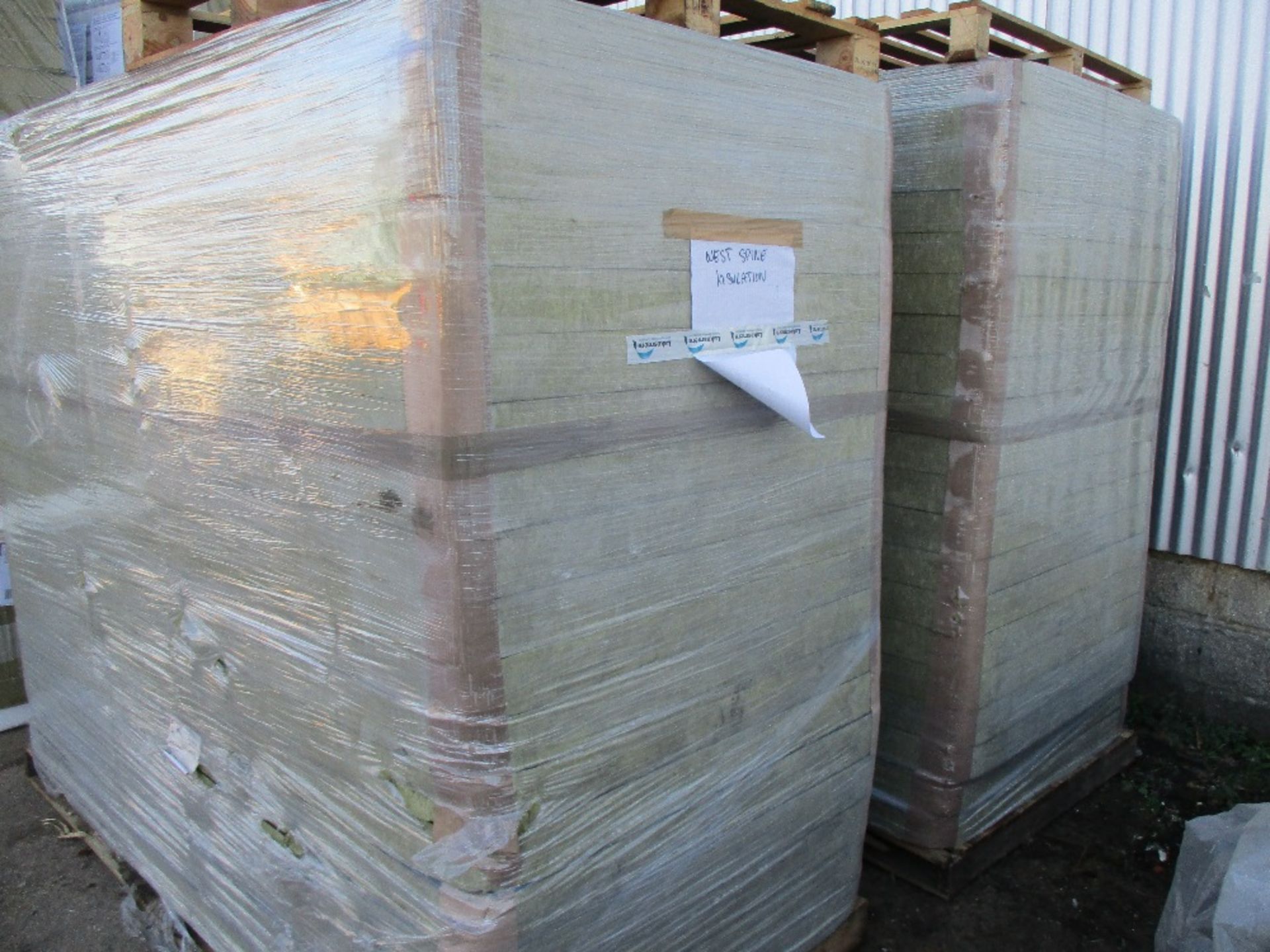 2NO PALLETS OF SOUNDPROOFING/INSULATING PANELS