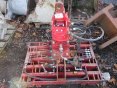 Squires block beam lifting attachment c/w rotator