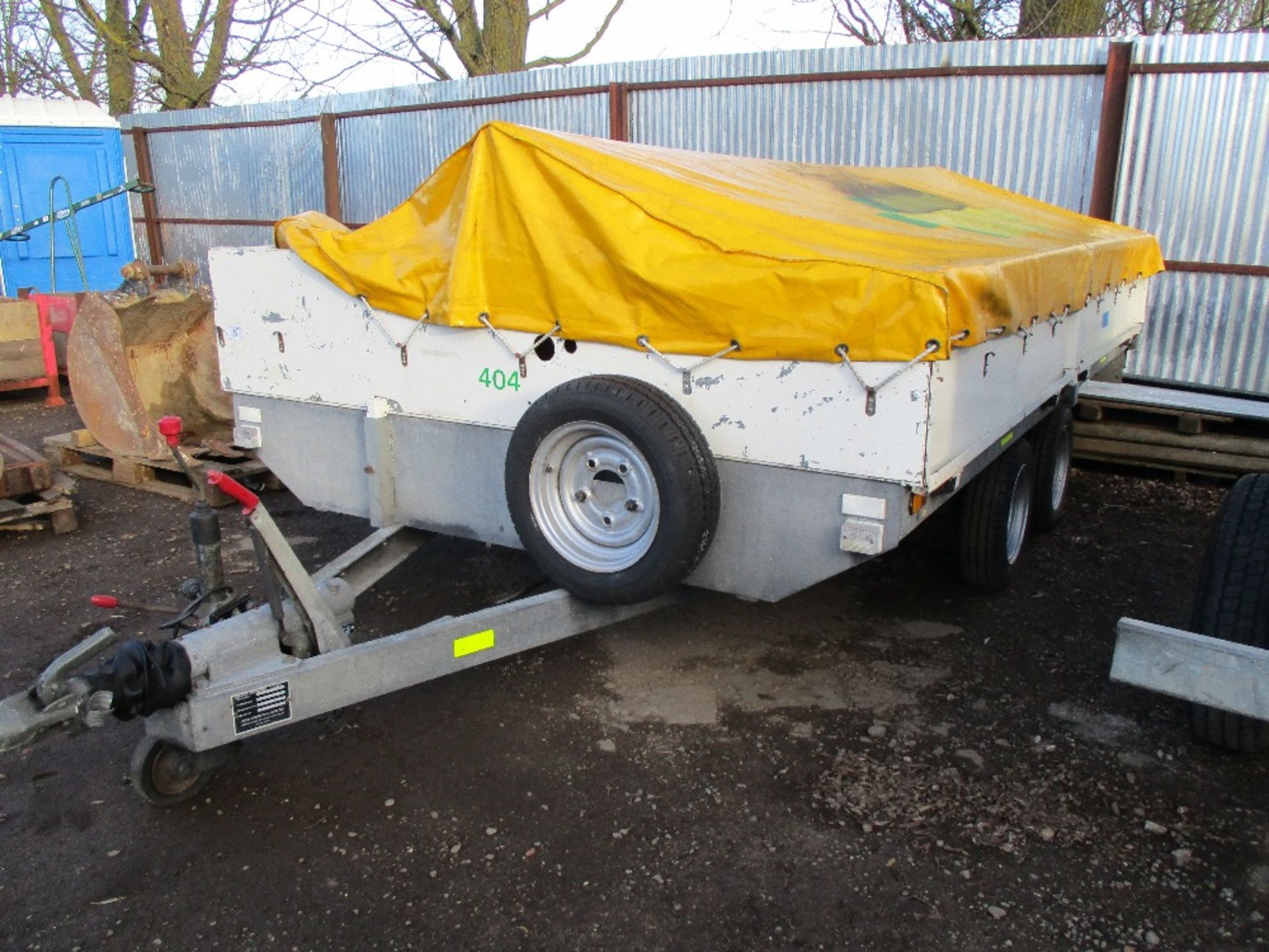 LYNTON TWIN AXLED DROP SIDE TRAILER - Image 2 of 4