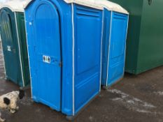 2NO PORTABLE TOILETS