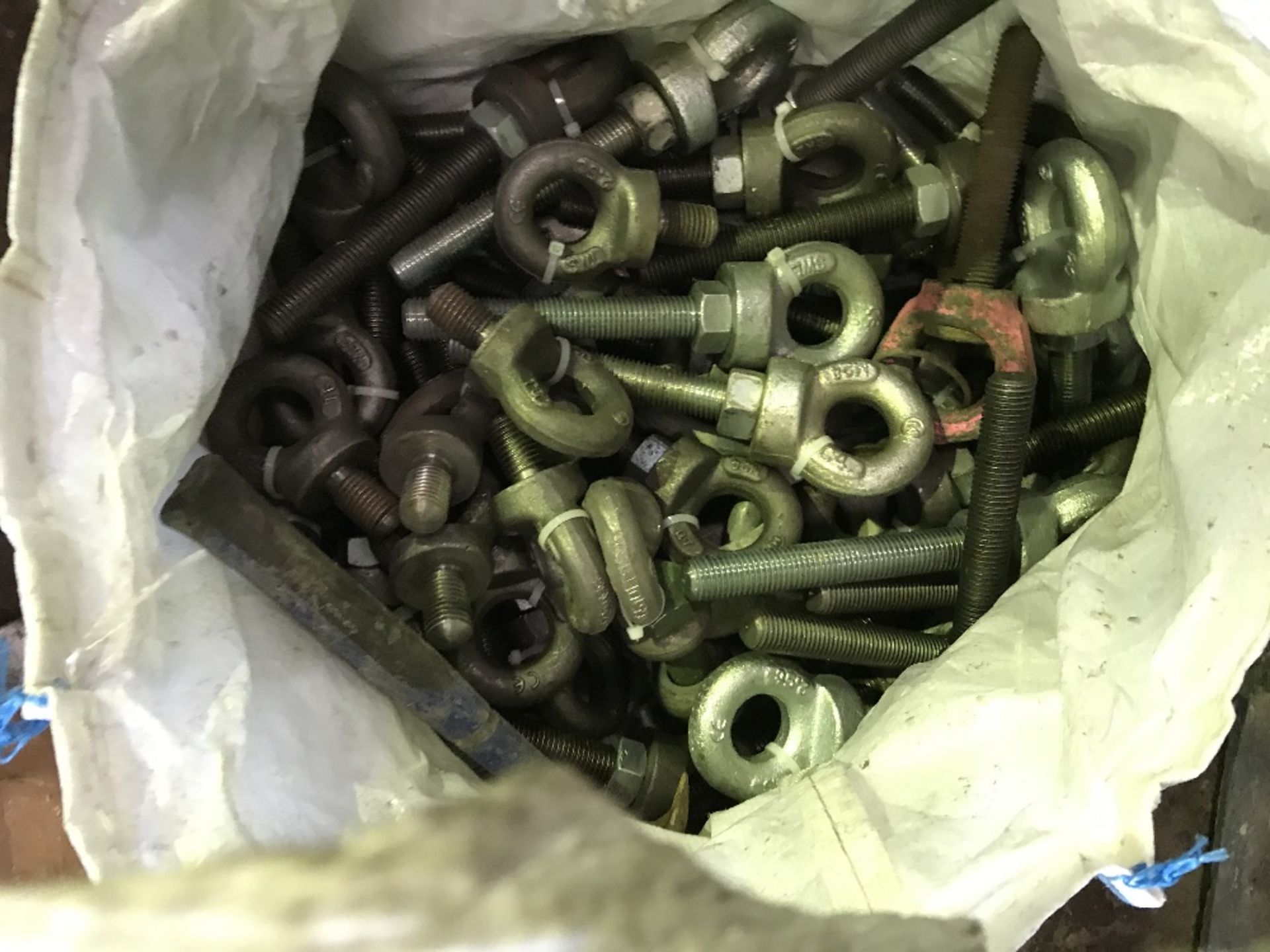 LARGE QTY OF EYE LIFTING BOLTS, MOST APPEAR UNUSED, UNTESTED - Image 2 of 3