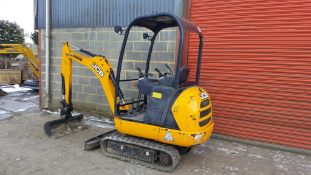 JCB 801-4 1.5TONNE MINI DIGGER YEAR 2014