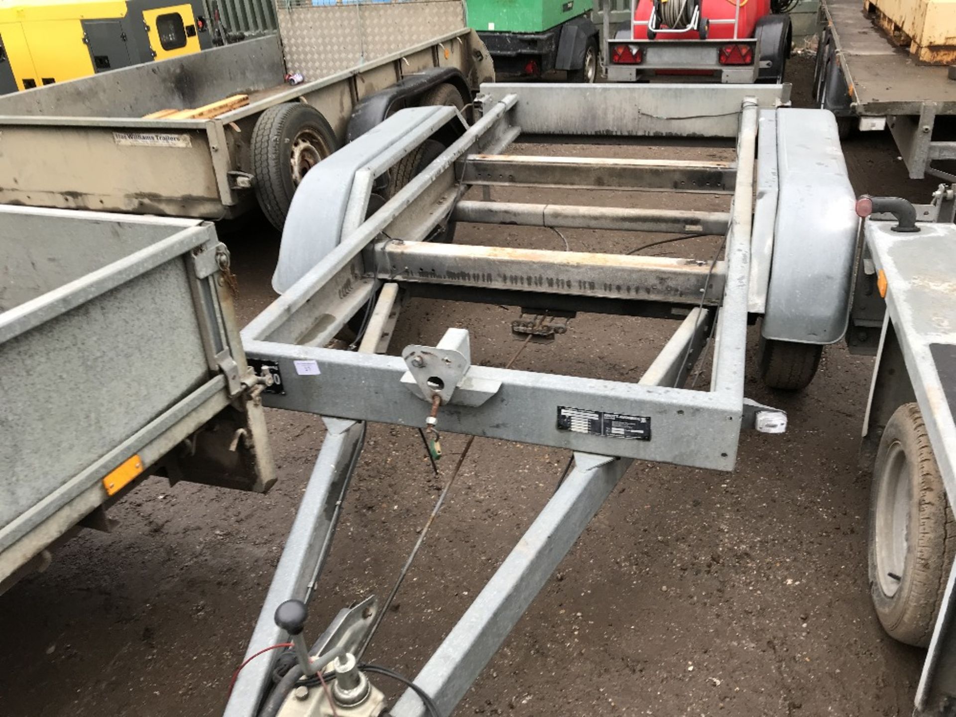 KNOTT TWIN AXLED TRAILER CHASSIS YEAR 2007 SN:64603/5