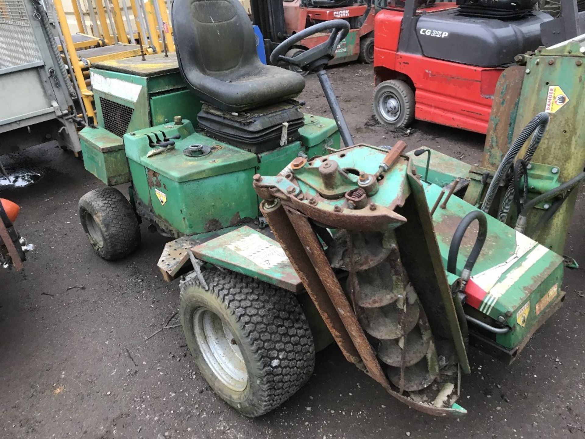 RANSOMES 213 FOR SPARES, KUBOTA DIESEL ENGINE, SOME PARTS MISSING