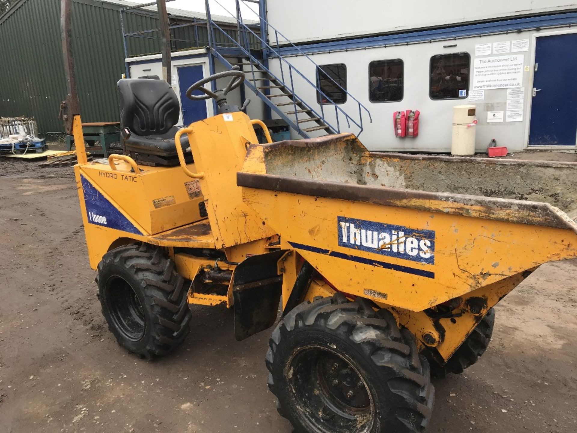 THWAITES HIGH TIP DUMPER, YEAR 2007, 1330REC HRS,SN:SLCMZ01ZZ707B2271 ...DIRECT FROM LOCAL - Image 4 of 9