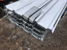100no sheets of box profile 10ft length galvanised roofing sheets,