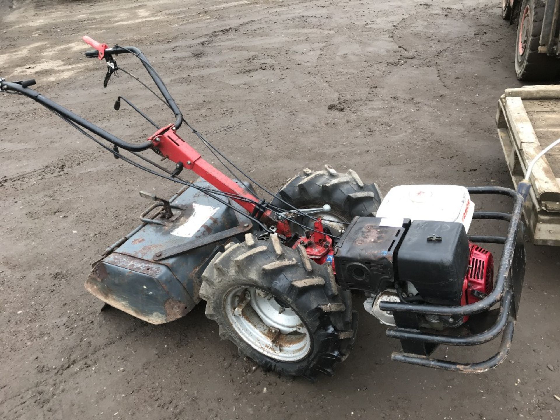 CAMON C8 ROTORVATOR WHEN TESTED WAS SEEN TO RUN, DRIVE AND BLADES TURNED