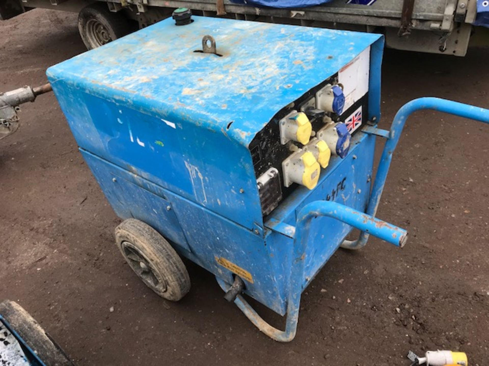 stephill 6kva barrow generator. when tested was seen to run. pn:5544FC