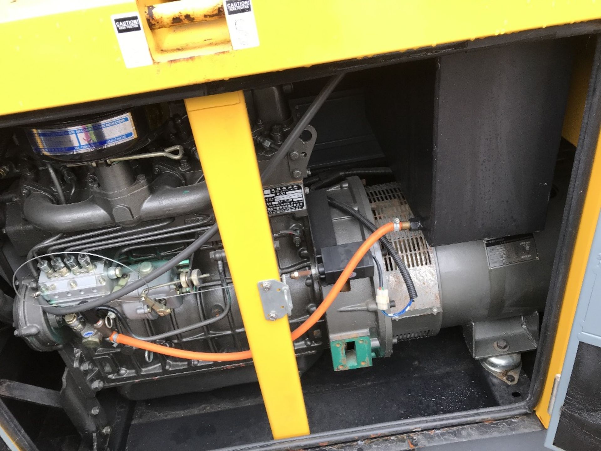 KAWAKENKI 40KVA SKID GENERATOR YEAR 2015 SN:15090029 - Image 3 of 6