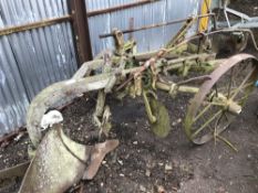 TRAILED POTATO BAULK PLOUGH....NO VAT ON HAMMER PRICE