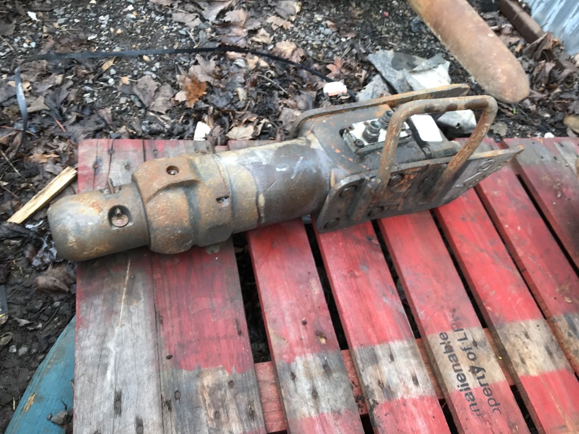 Indeco HP150 breaker previously used on skid steer loader