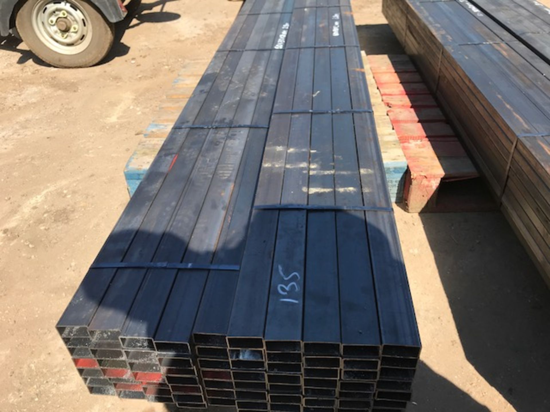 75PIECES 60X30X2MM BOX STEEL TUBES