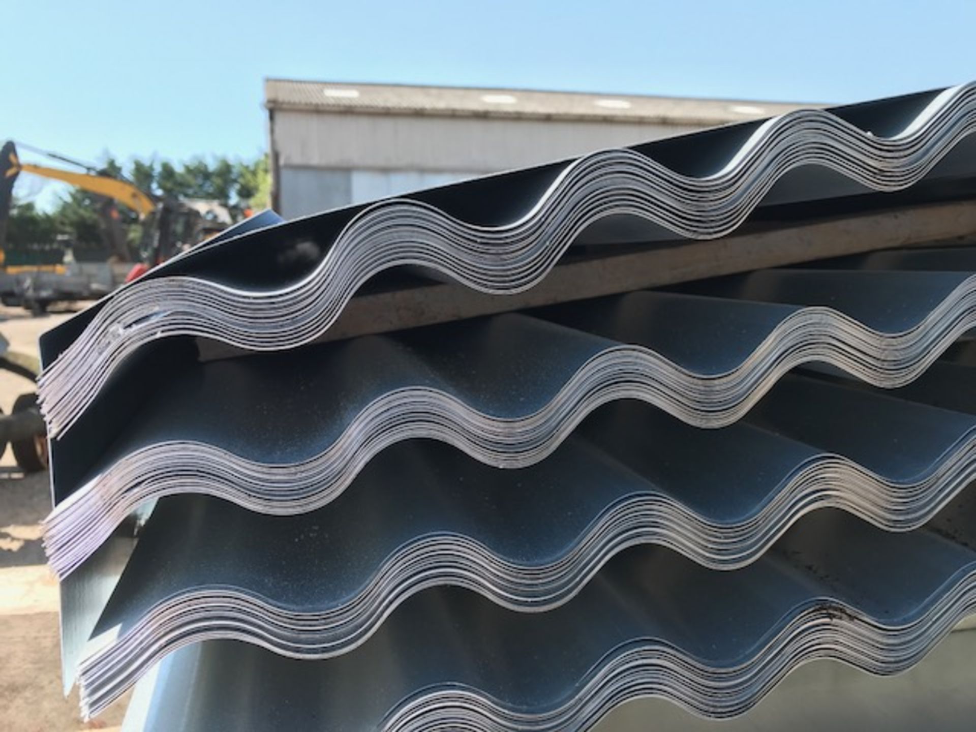 100NO 12FT GALVANISED CORRUGATED ROOF SHEETS - Image 2 of 2