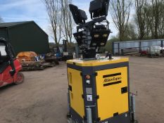 ATLAS COPCO QLD60 STATIC TOWER LIGHT UNIT WITH LED HEADS