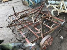 SMALL SIZED SPRINGTINE CULTIVATOR .... NO VAT ON HAMMER PRICE