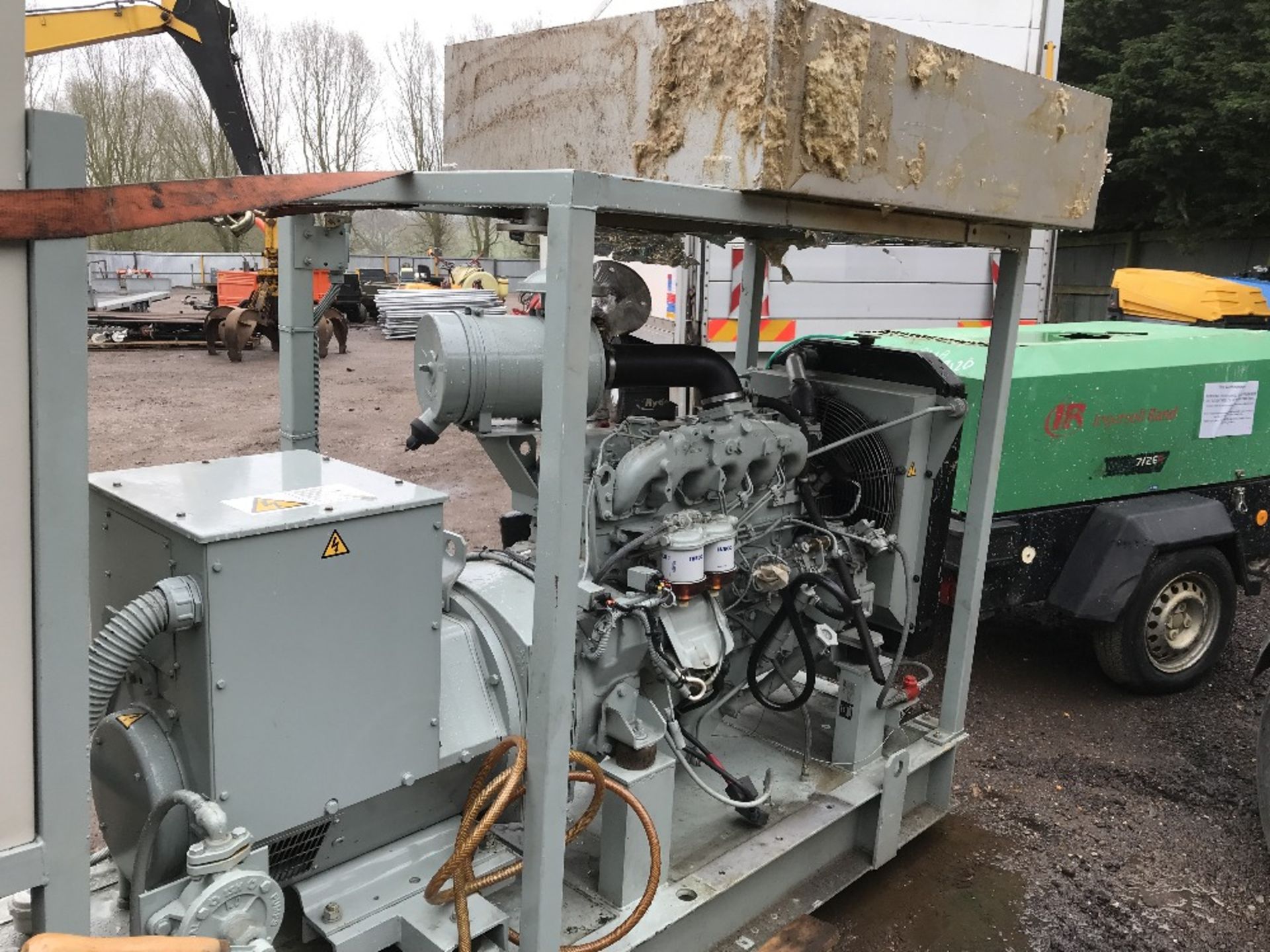 IVECO ENGINED STANDBY GENERATOR 342 REC HRS SN:C083329/03 EX COMPANY LIQUIDATION. RECENTLY REMOVED