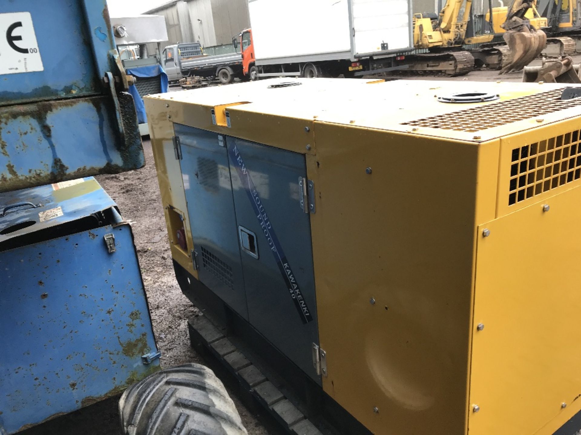 KAWAKENKI 40KVA SKID GENERATOR YEAR 2015 SN:15090029 - Image 2 of 6