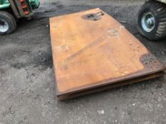 10 NO LARGE SHEETS OF STEEL SKIP REPAIR SHEETS