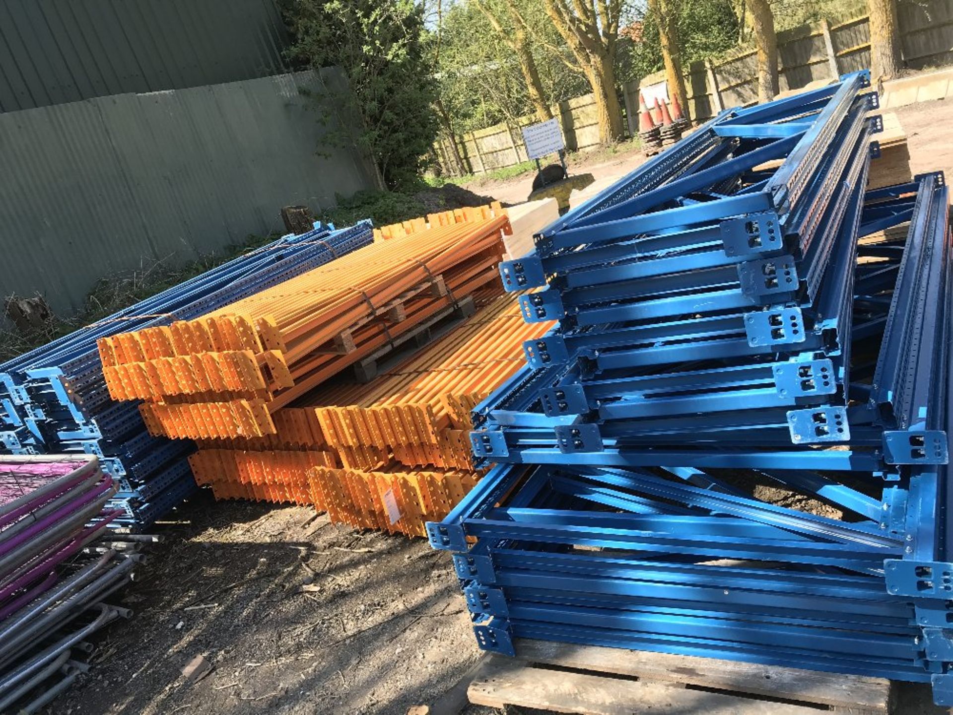 LARGE QUANTITY OF RACKING,