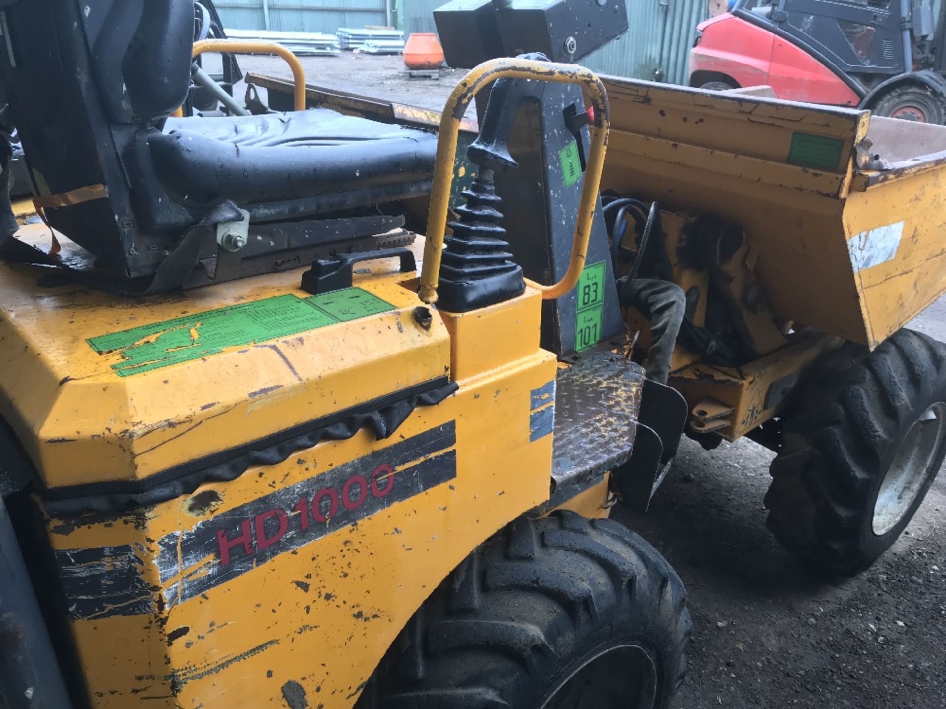 TEREX HIGH TIP DUMPER, YR2001, SN: SLBDRPOOE106HP185 When tested was seen to run and drive - Image 4 of 5