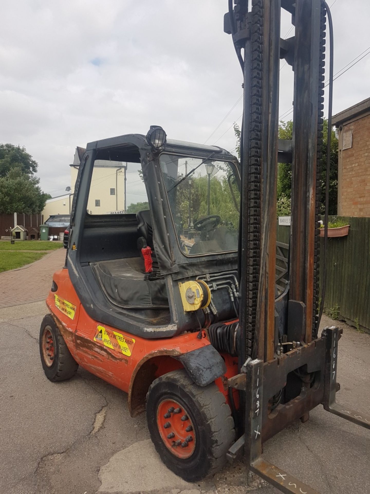 Linde h40d 4 tonne diesel forklift,