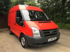 FORD TRANSIT VAN REG EJ08 XDG