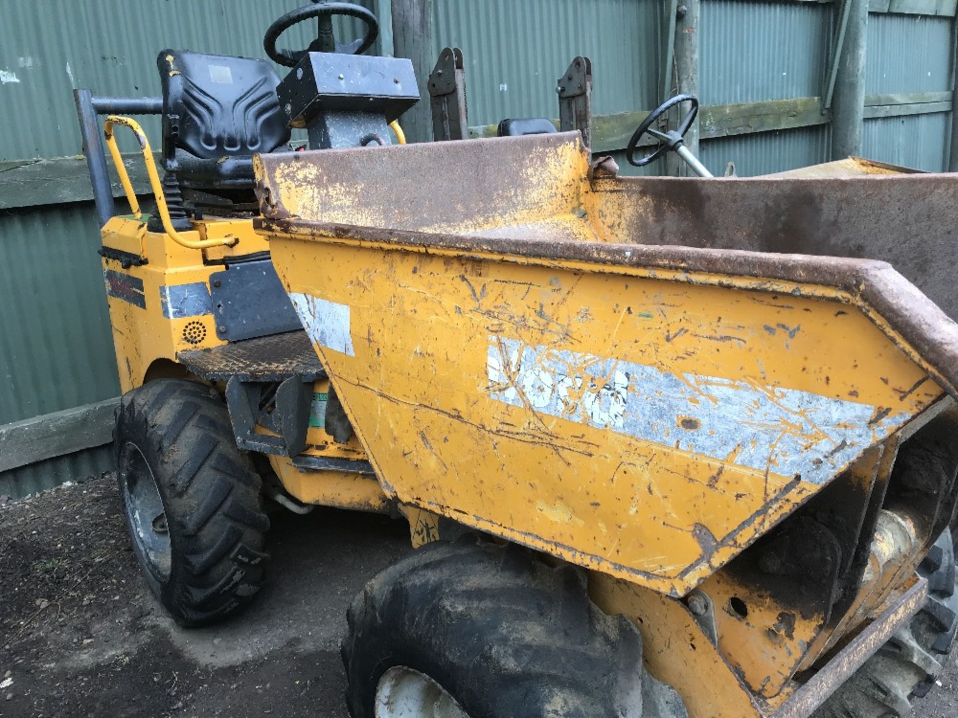 TEREX HIGH TIP DUMPER, YR2001, SN: SLBDRPOOE106HP185 When tested was seen to run and drive - Image 3 of 5