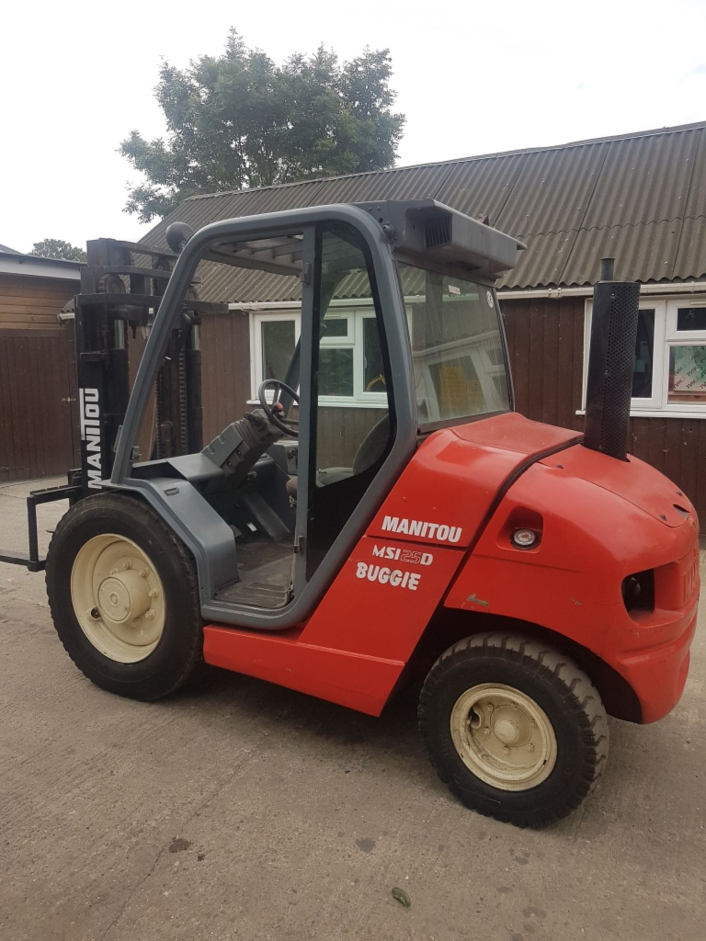 Manitou msi25d 2500 kgs diesel container spec forklift truck - Image 2 of 4