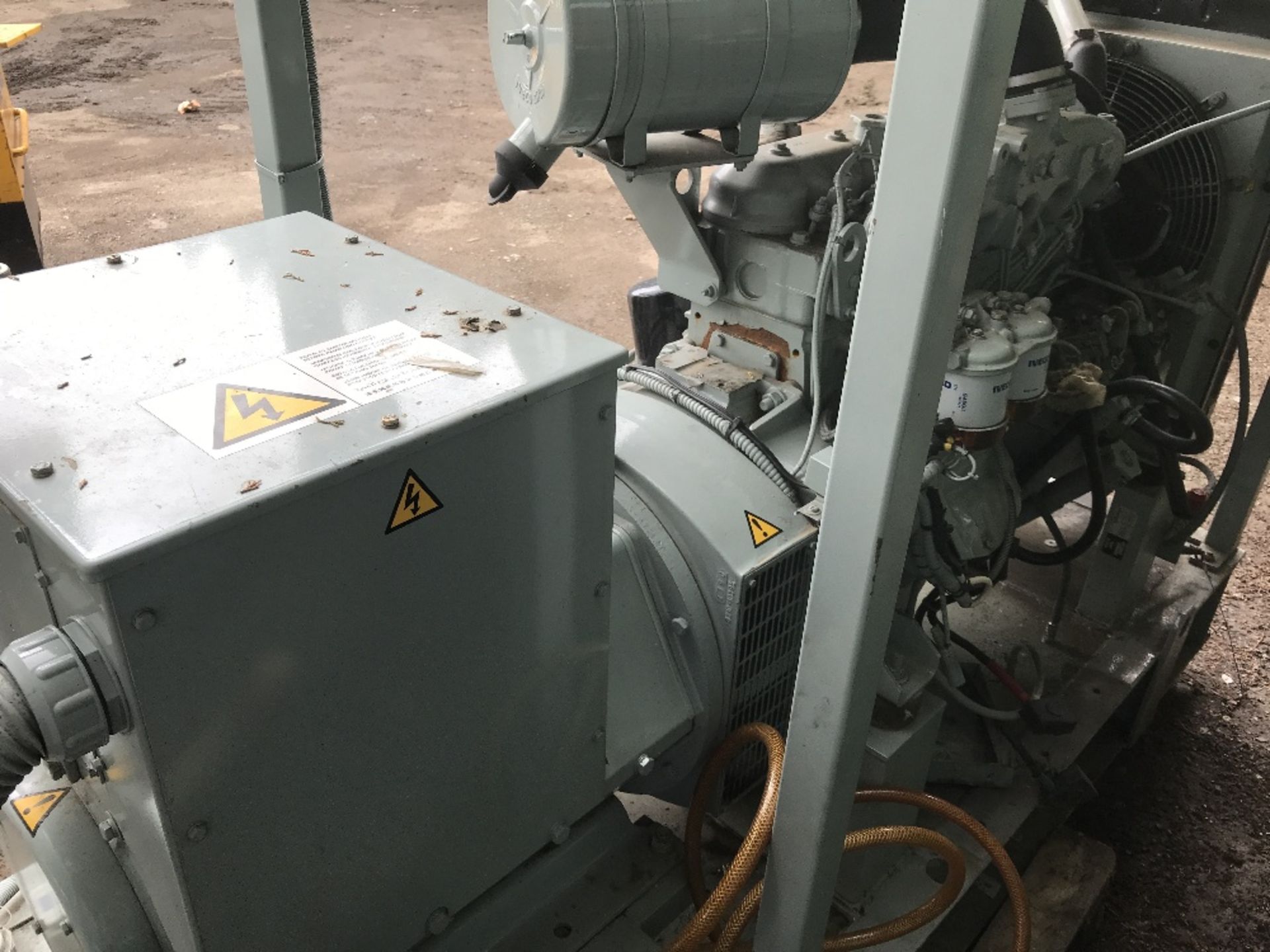 70Kva Open generator set, low hours, previously used on standby only, direct from major company - Image 4 of 5